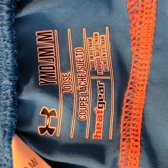 Under Armour Girls Stunner Shorts Size M - Picture 6 of 8